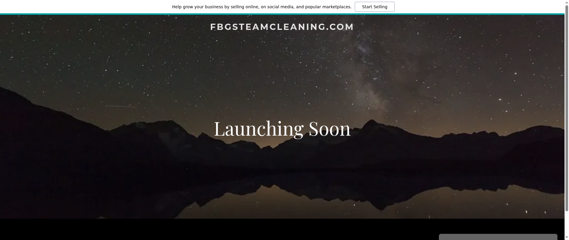 Screenshot of fbgsteamcleaning.com
