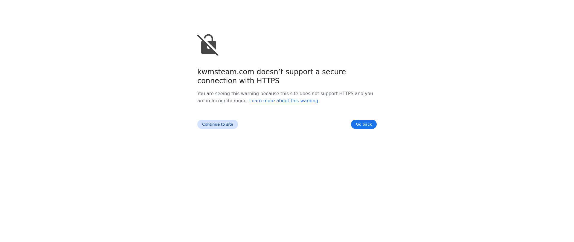 Screenshot of kwmsteam.com