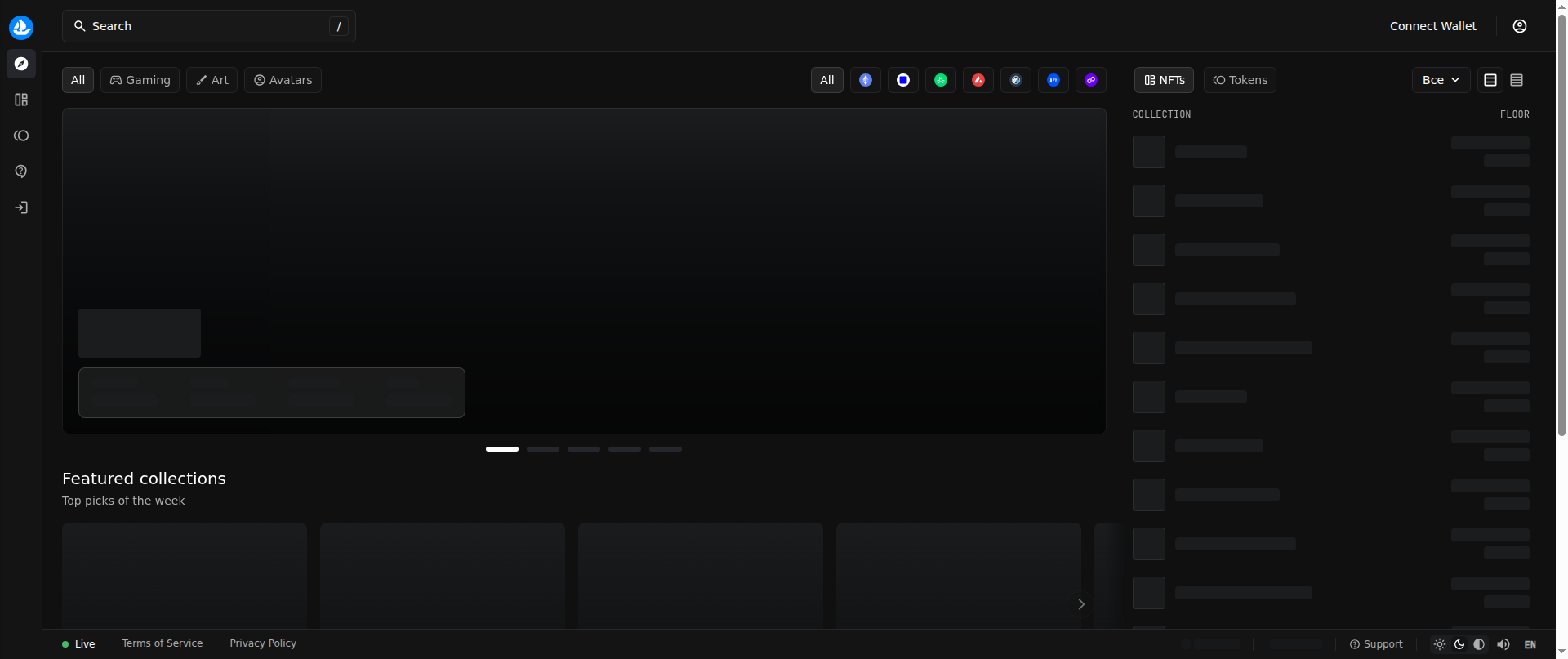 Screenshot of 0pensea.net
