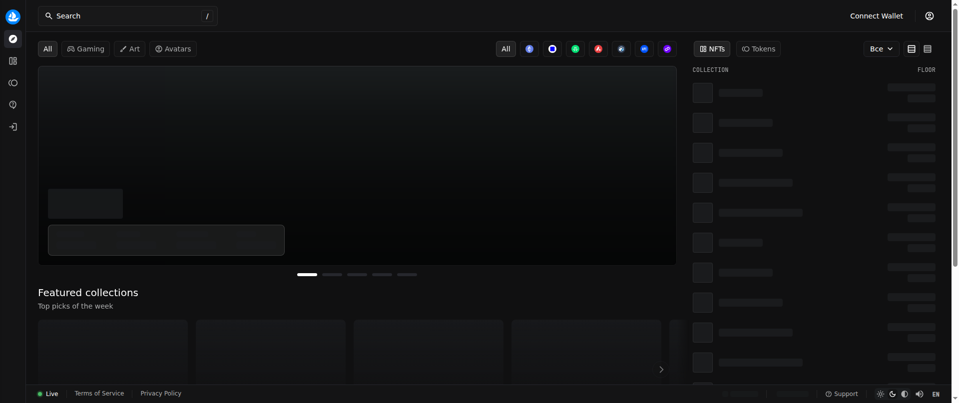 Screenshot of opensea-hub.com