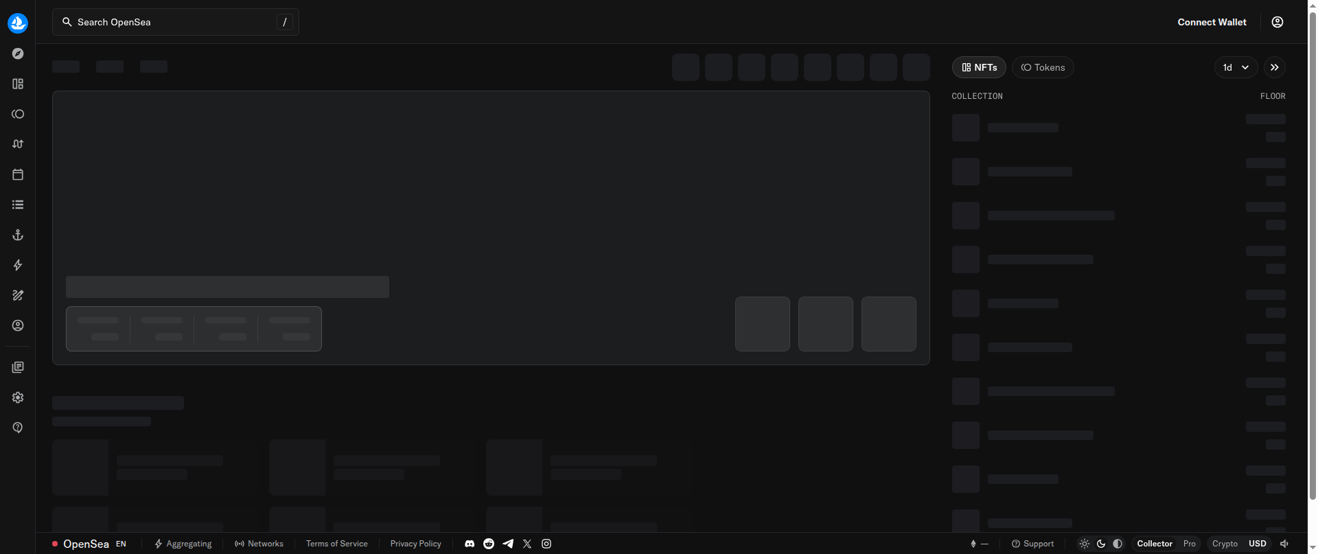 Screenshot of opensea.lat