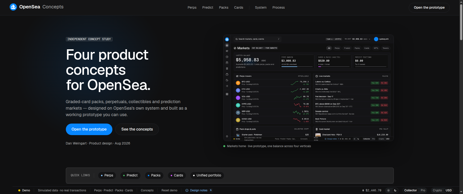 Screenshot of opensea-concepts.xyz