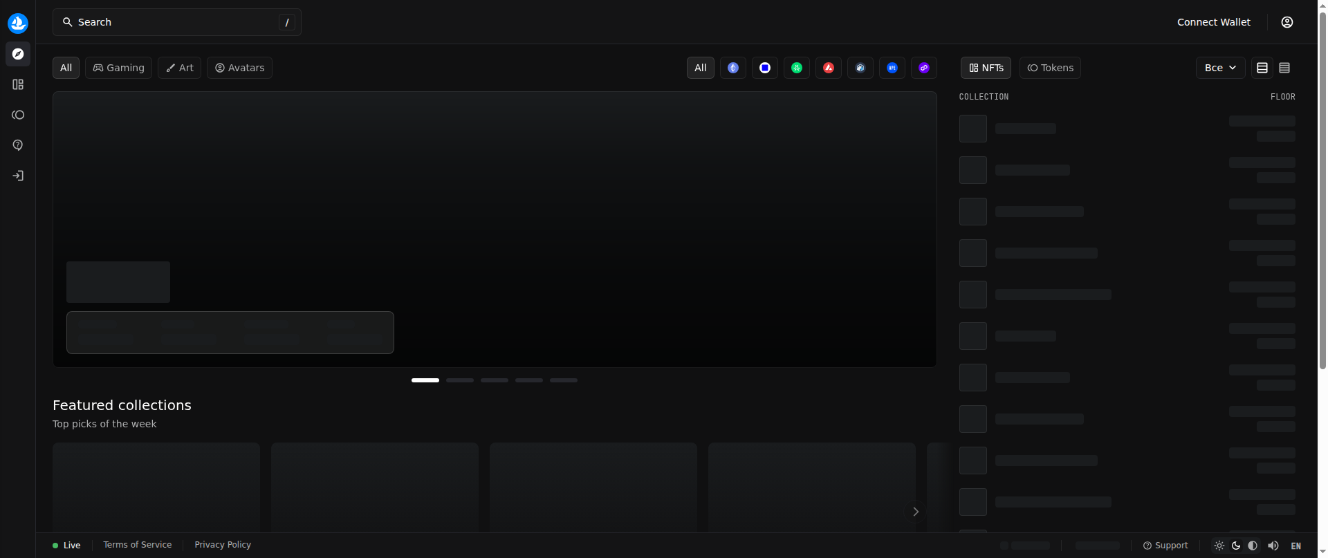 Screenshot of opensea.click