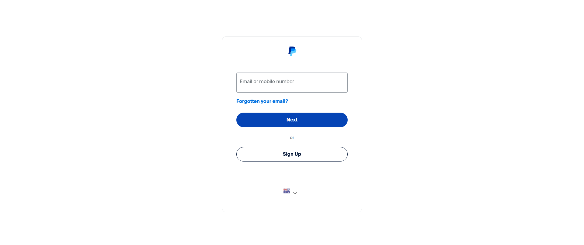Screenshot of paypal.cardpaysecurity.org