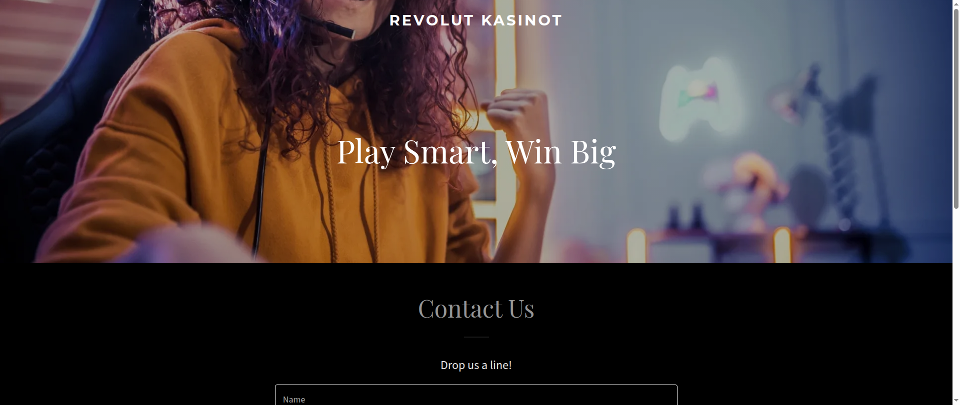 Screenshot of revolut-kasinot.com