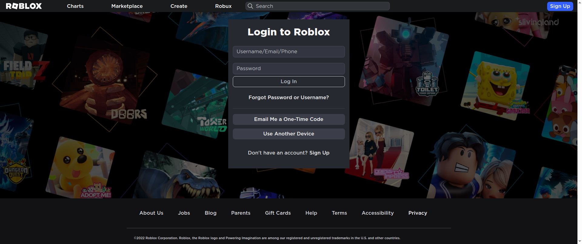 Screenshot of www-robloxk.com