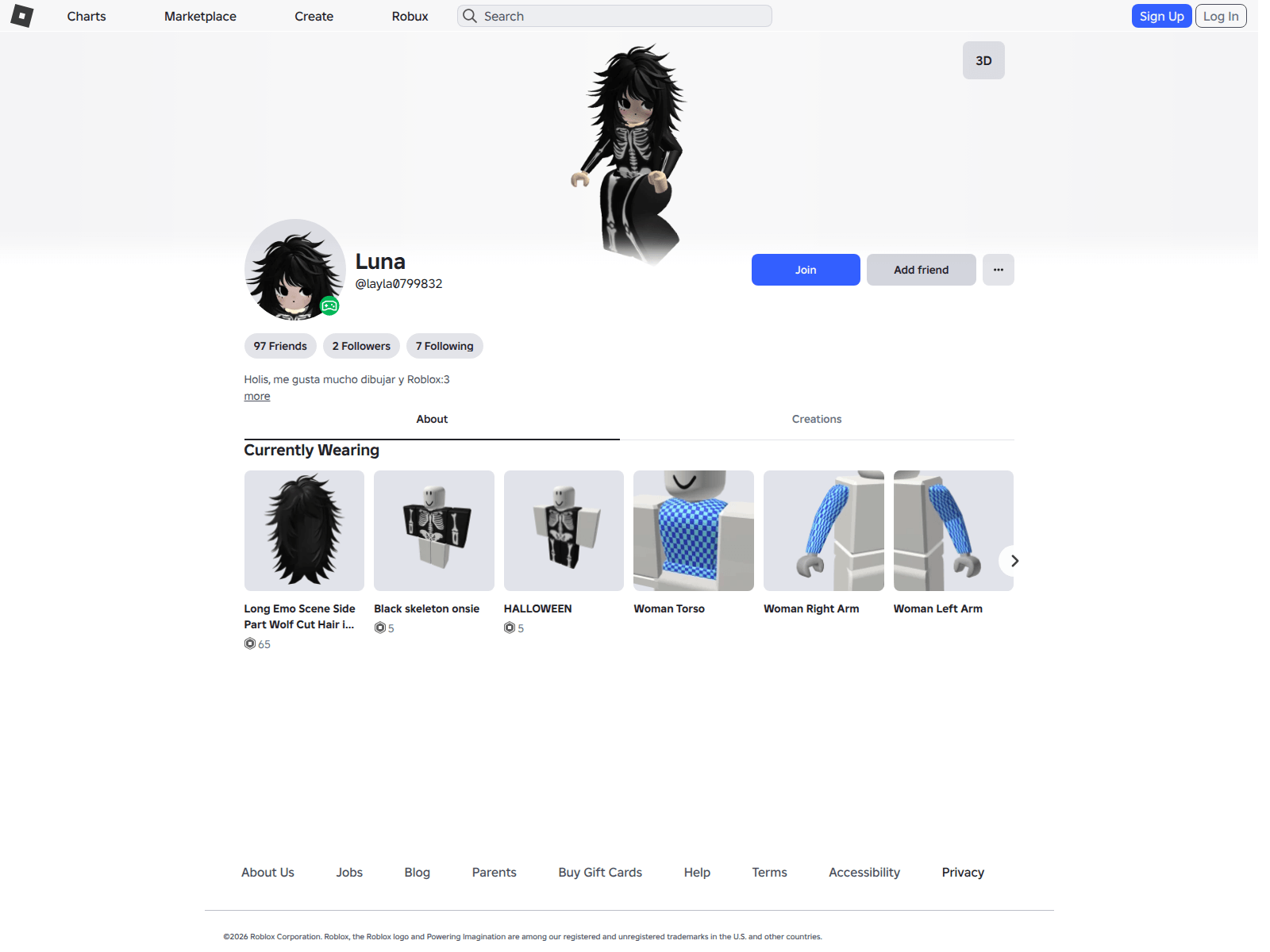 Screenshot of roblox.com.am