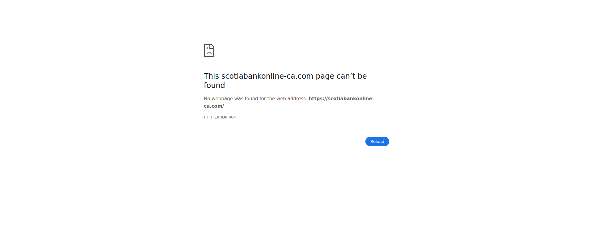 Screenshot of scotiabankonline-ca.com