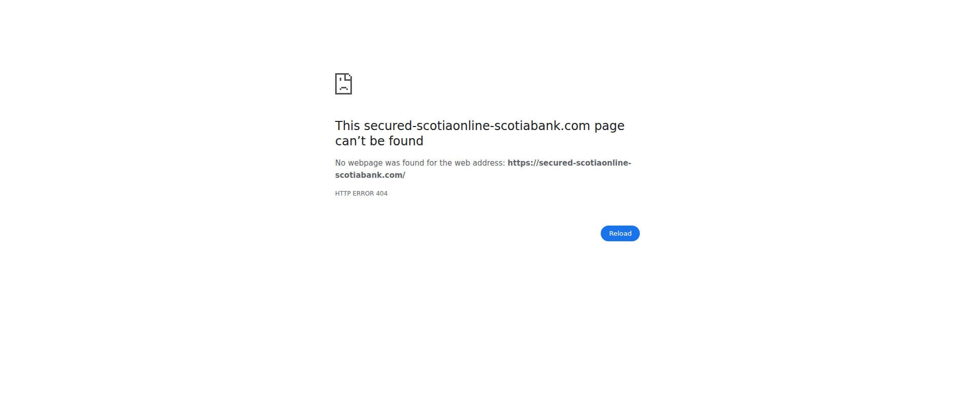 Screenshot of secured-scotiaonline-scotiabank.com