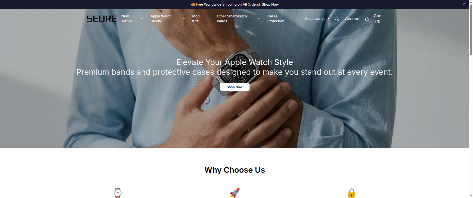 Screenshot of seureonline.shop