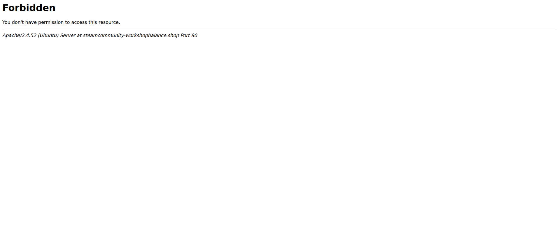 Screenshot of steamcommunity-workshopbalance.shop