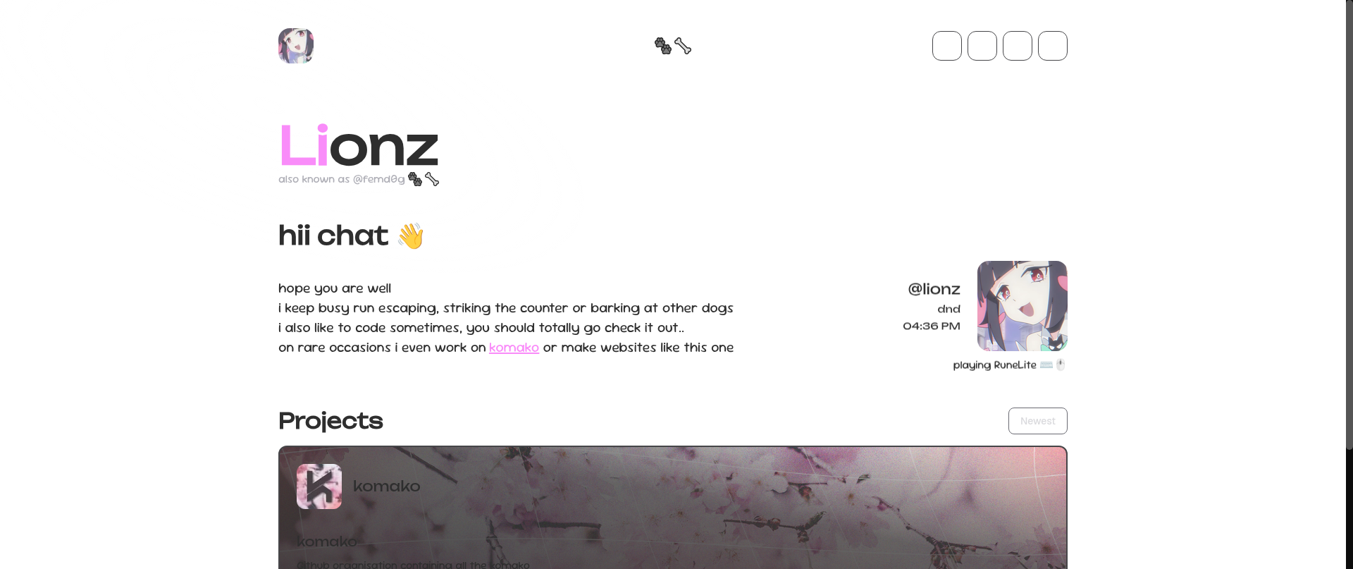 Screenshot of steamcommunity.pet