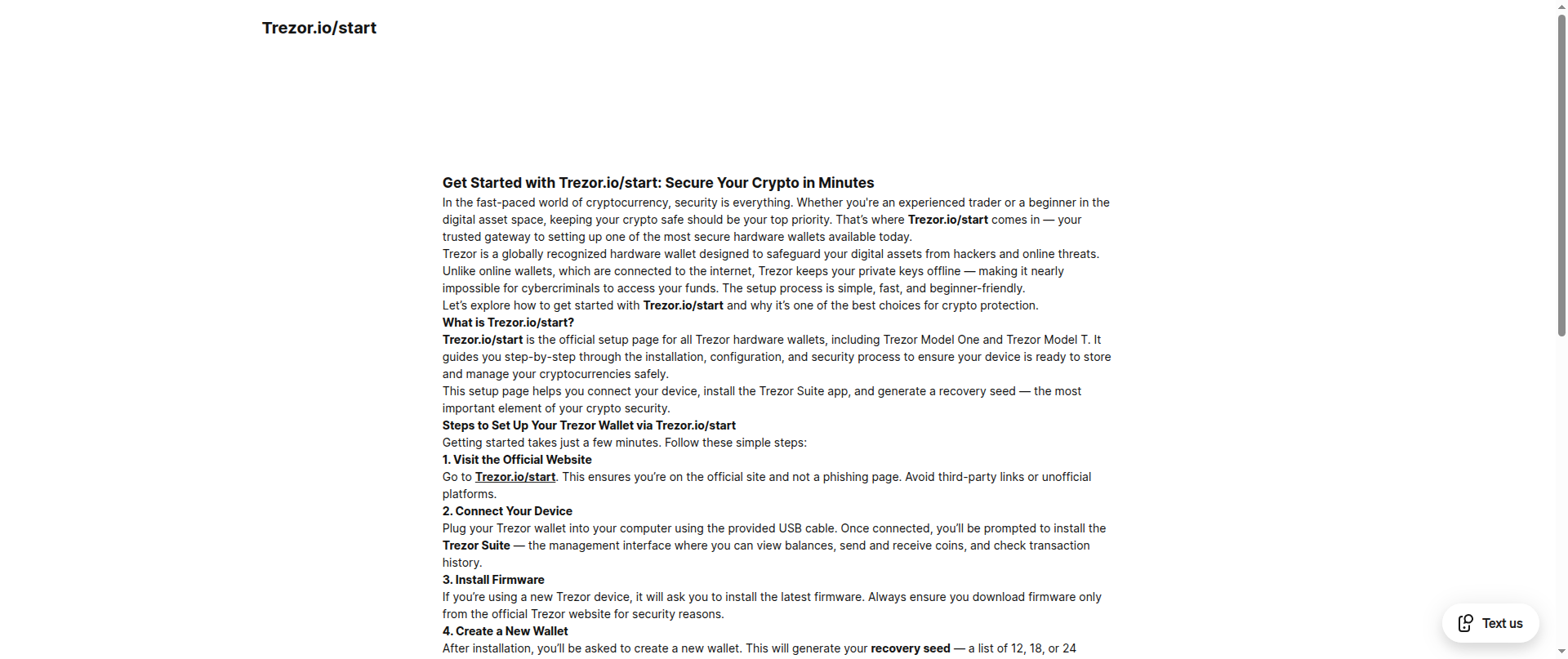 Screenshot of trezoriostart-web.square.site