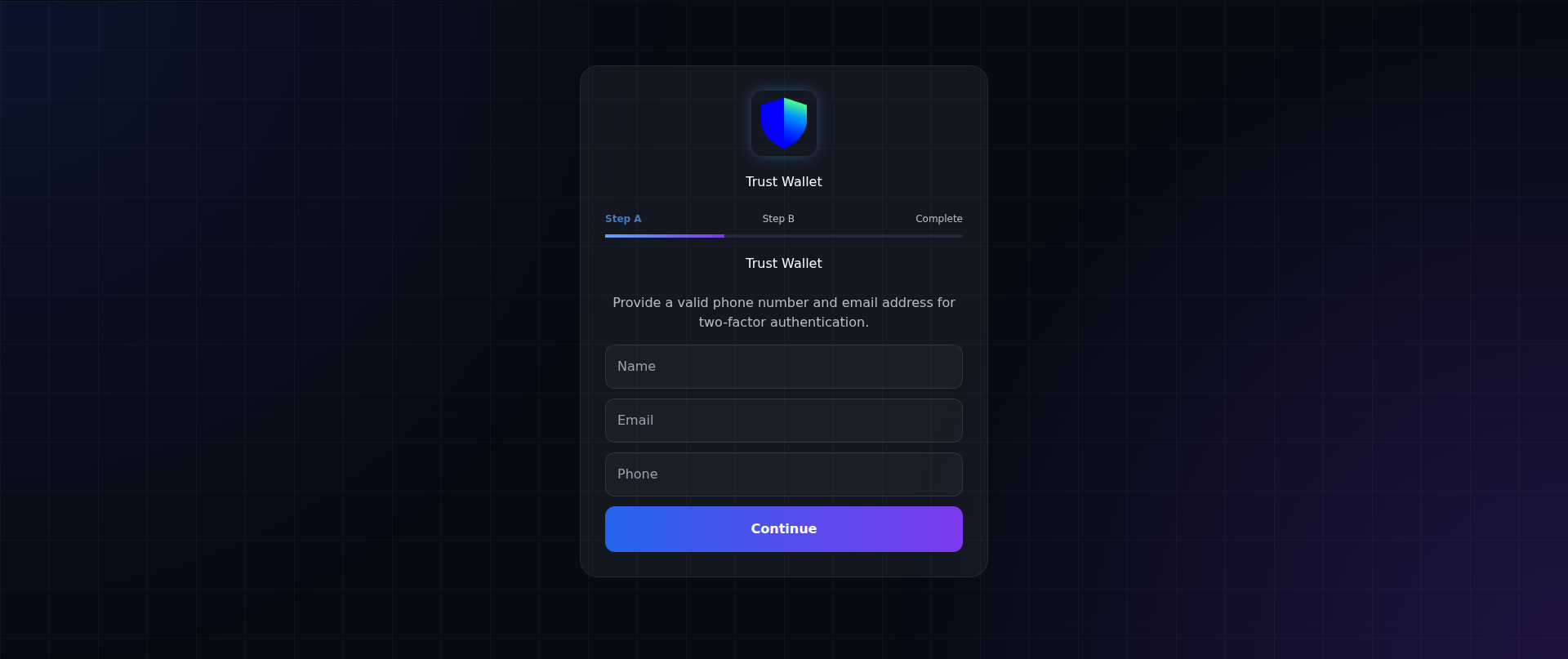 Screenshot of trustwallet.com-two-factor-authentication05.ao.yesixrq.com