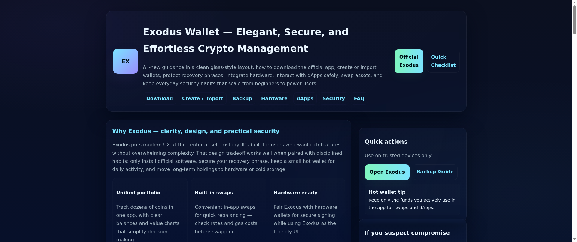Screenshot of sso-trust-wallet-us.pages.dev