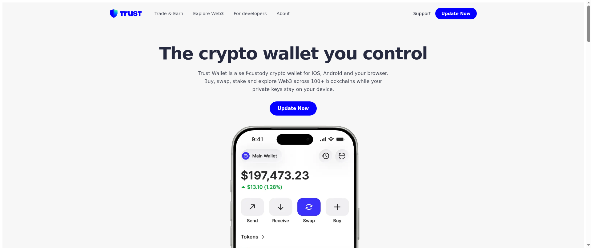 Screenshot of trustwalletjp.com