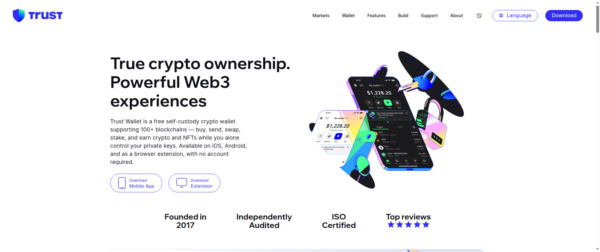 Screenshot of budgets-trustwallet.com