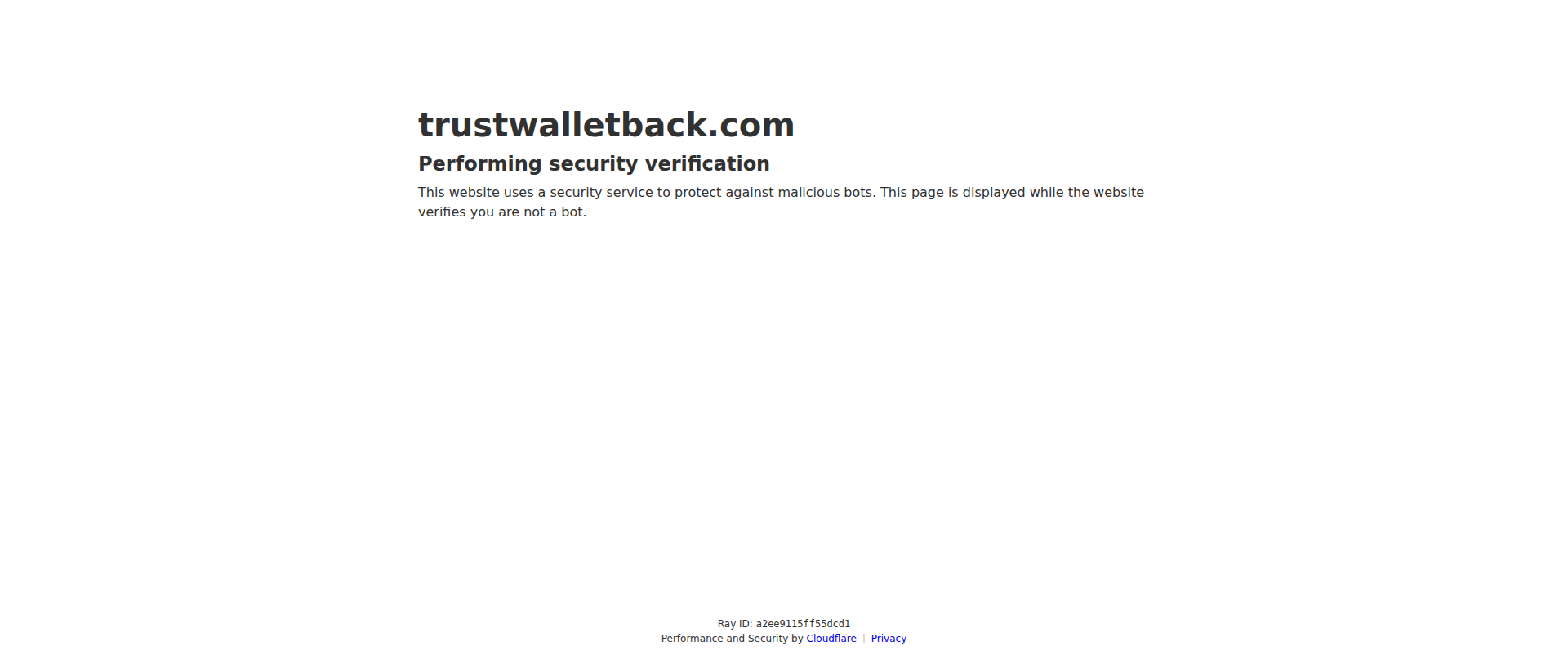 Screenshot of trustwalletback.com