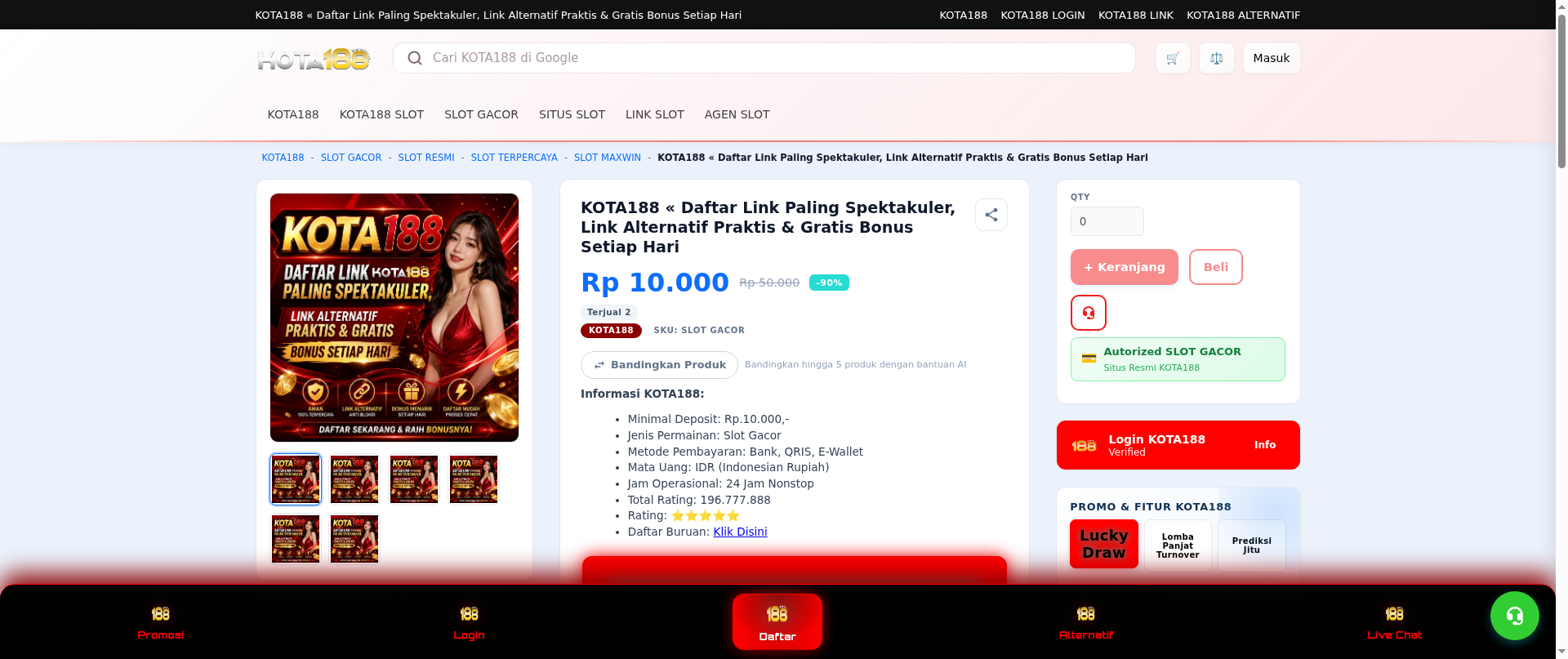 Screenshot of twitterfav.com