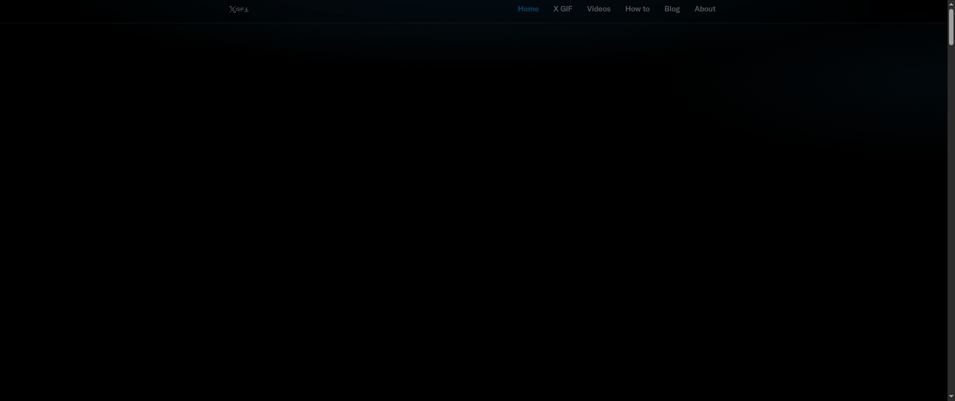 Screenshot of twittergifdownloader.org