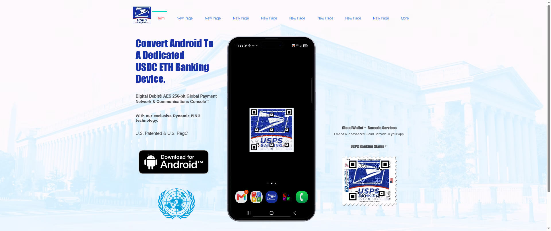 Screenshot of de.usps.cash