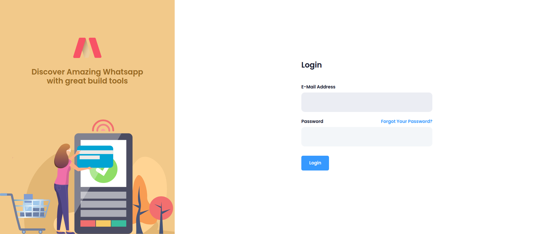 Screenshot of whatsapp.viewclass.com