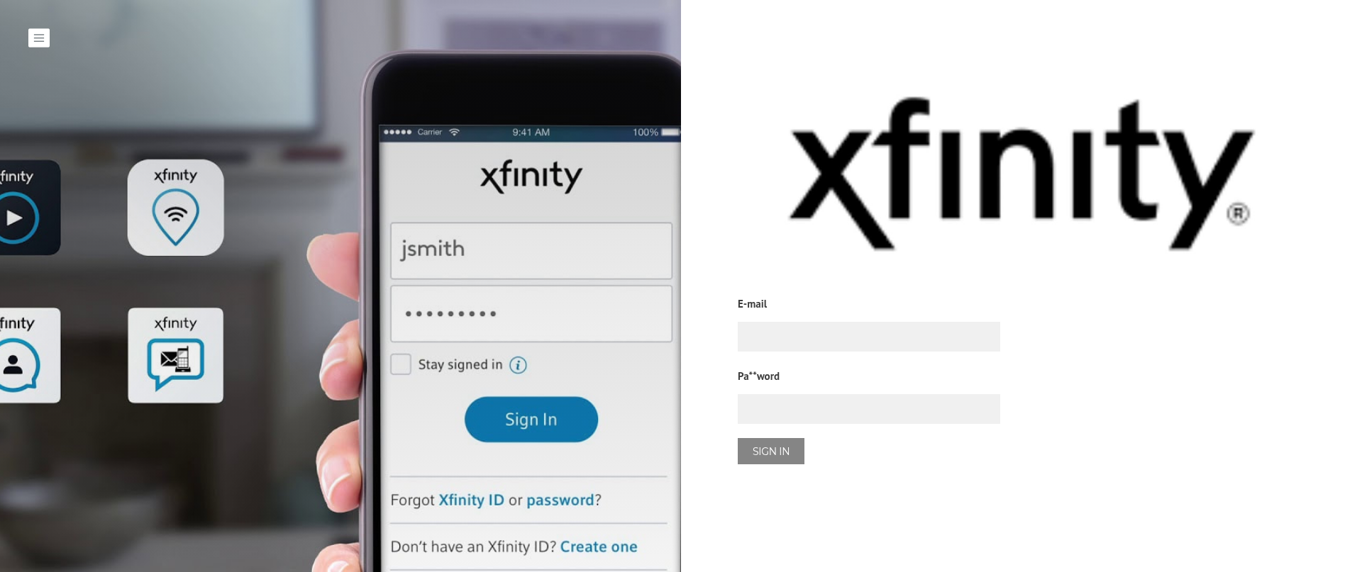 Screenshot of xfinity009.weebly.com
