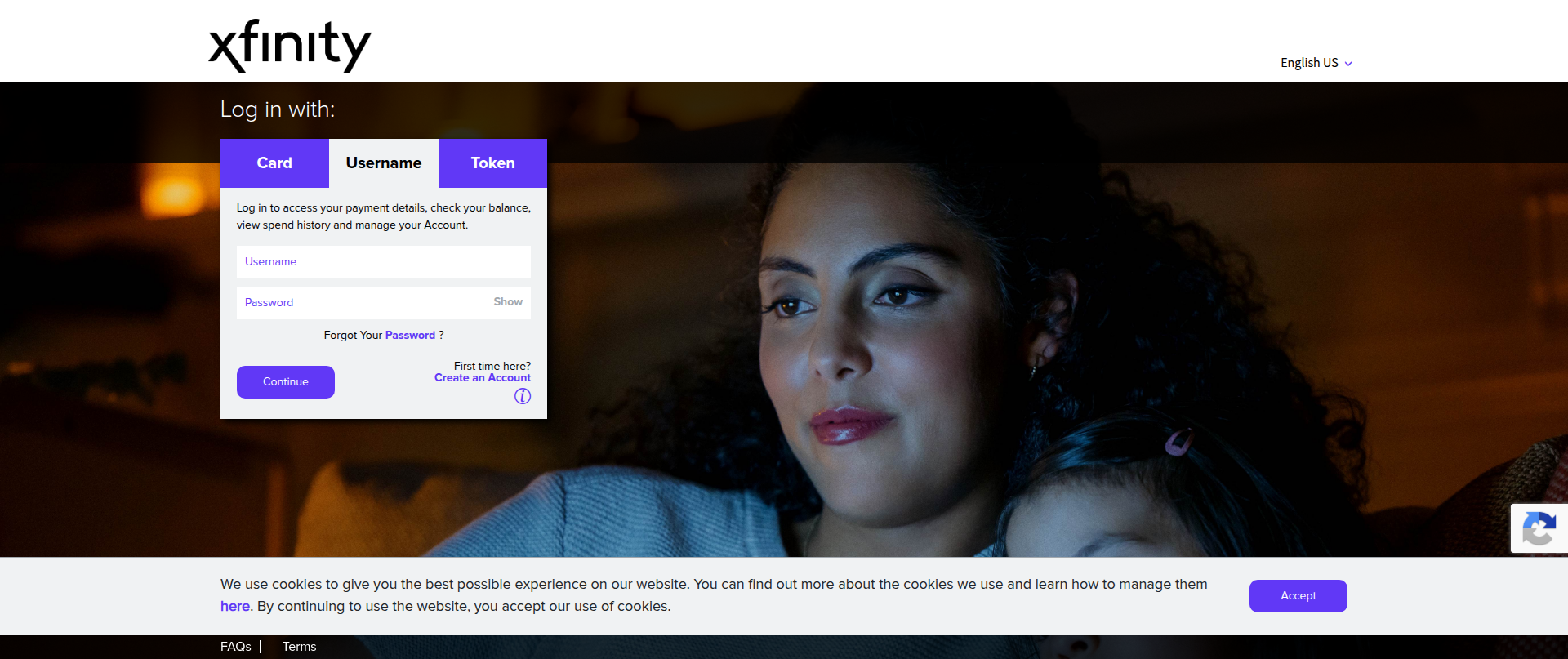 Screenshot of xfinityrefunds.com