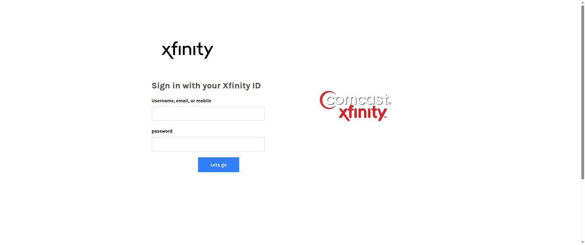 Screenshot of xfinityupdatesnow.weebly.com