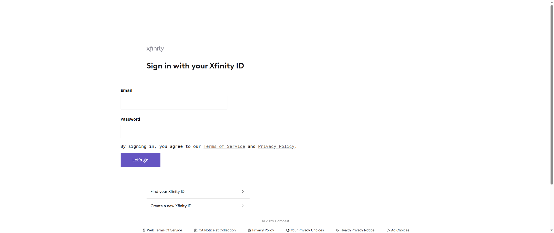Screenshot of xfinityservicekey.weebly.com