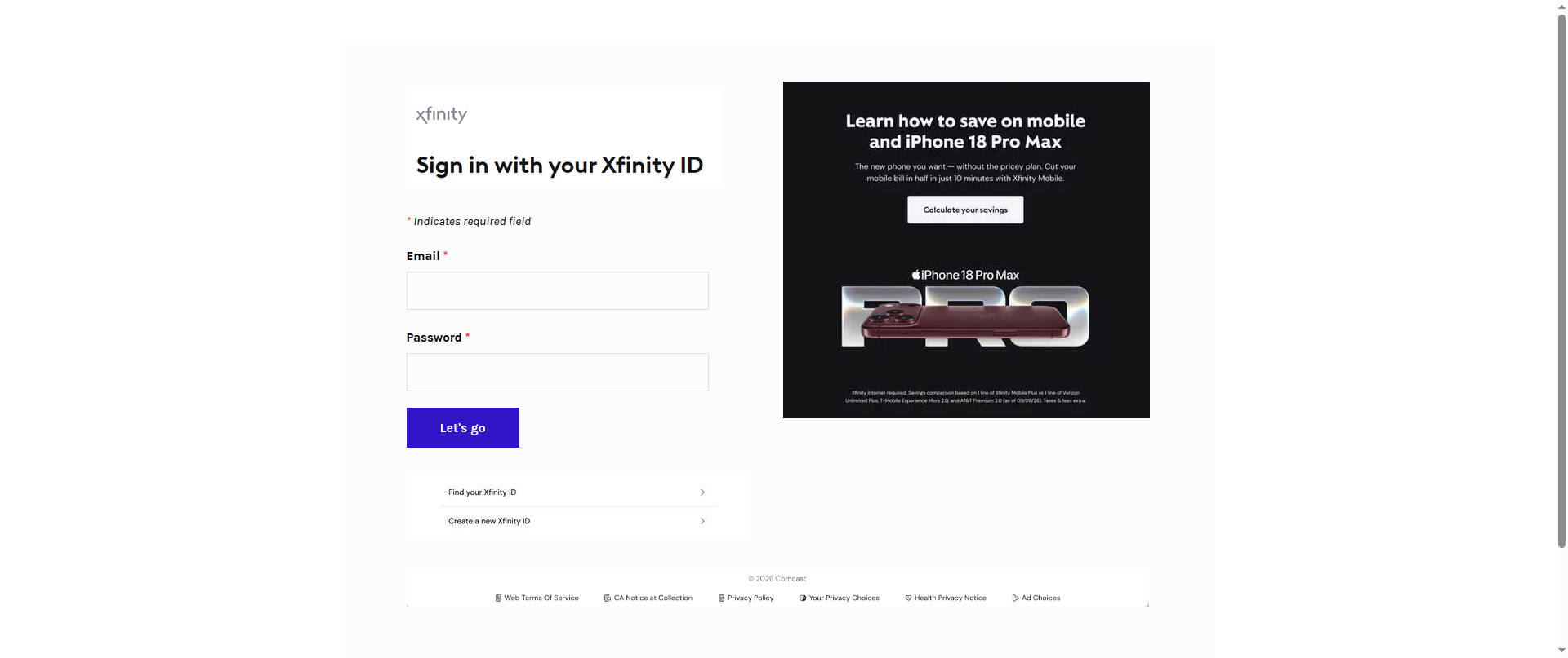 Screenshot of xfinityconnectonline.weebly.com