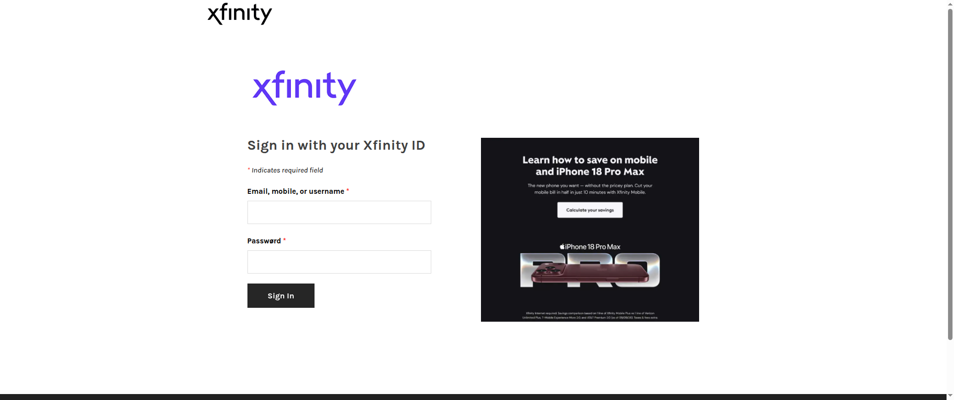 Screenshot of xfinityy111.weebly.com
