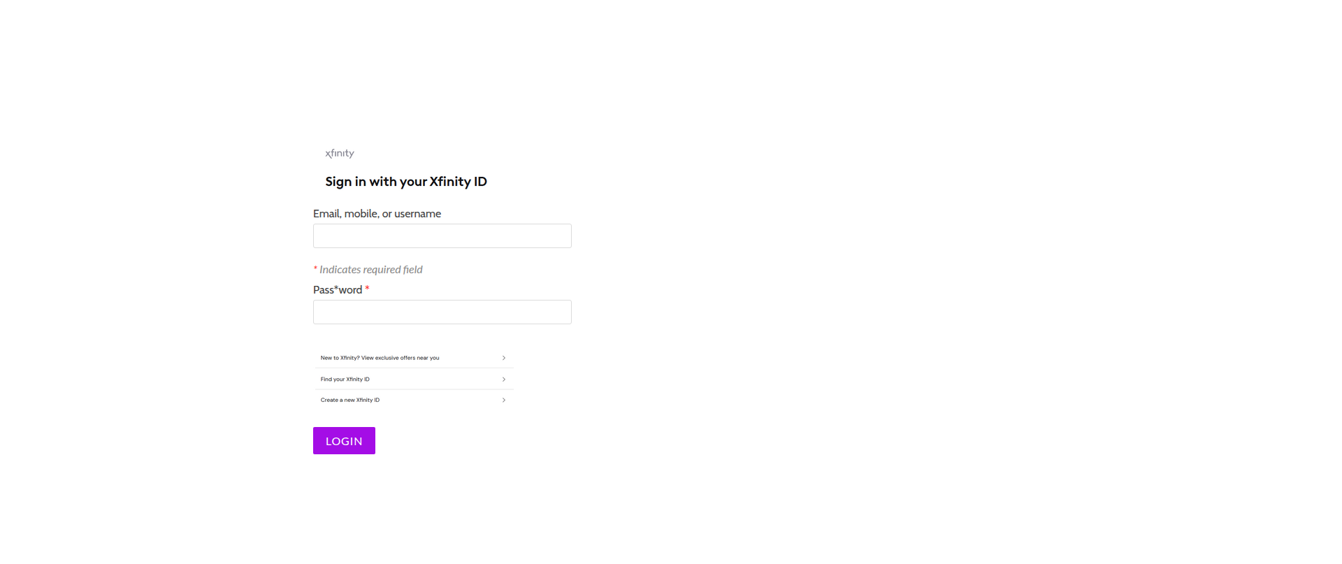 Screenshot of xfinityorglo.weebly.com