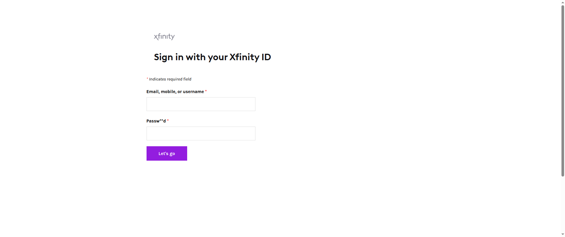 Screenshot of xfinityemailconnect.weebly.com