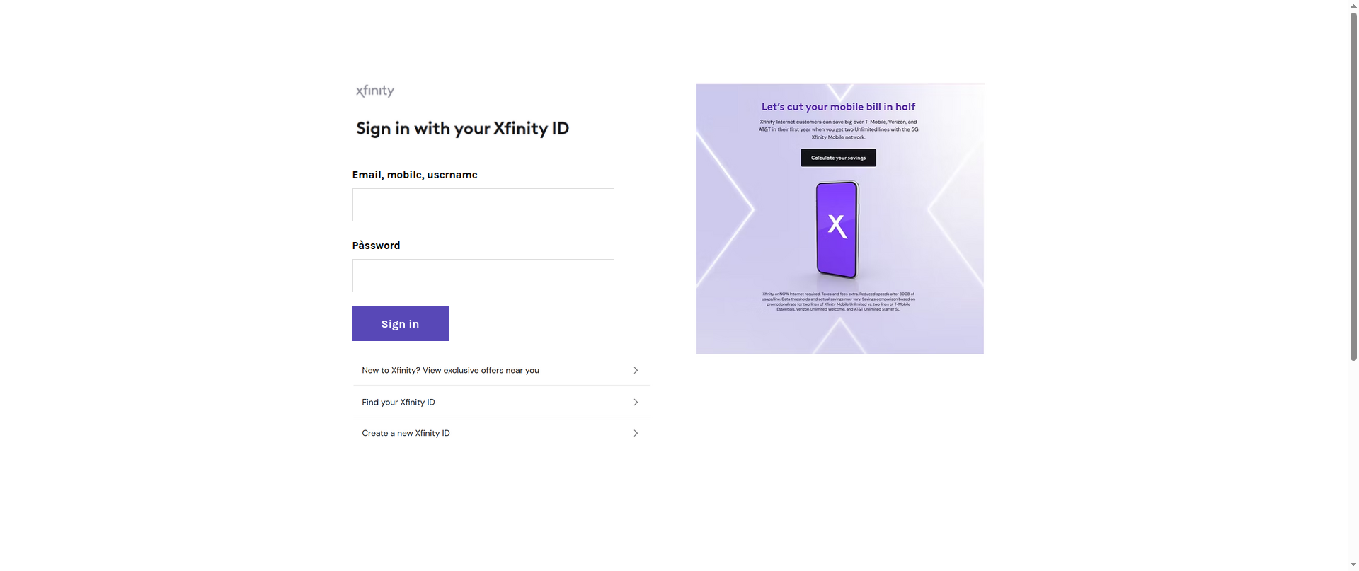 Screenshot of comcastwebmailuser.weebly.com