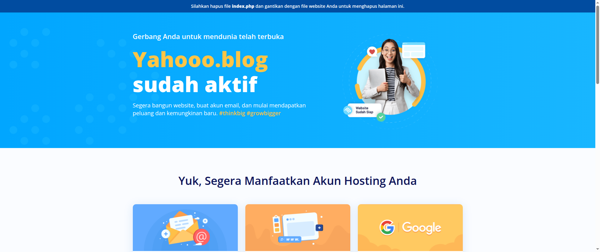 Screenshot of yahooo.blog